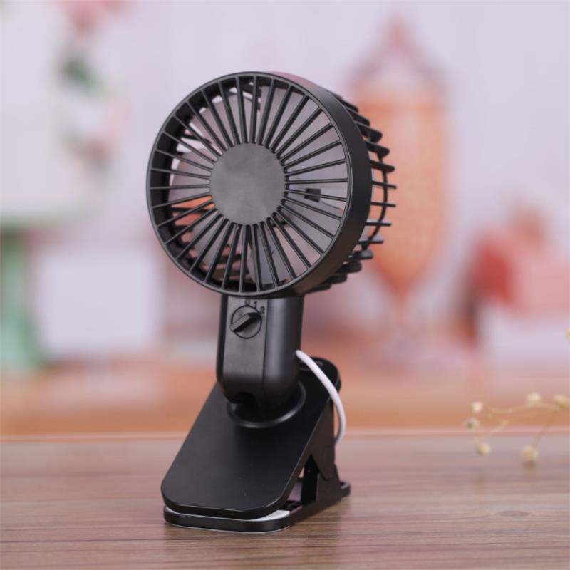 Well Star WT-F5 Mini Clip Fan 120 Degrees Rotation USB Charging Fan Air Cooling Fan Clip Desktop Fan Dual Use Portable Home Student Office Fan