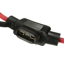 Car 12V In Line Mini Blade Fuse Holder with 5 10 15 20 25 30A Fuses