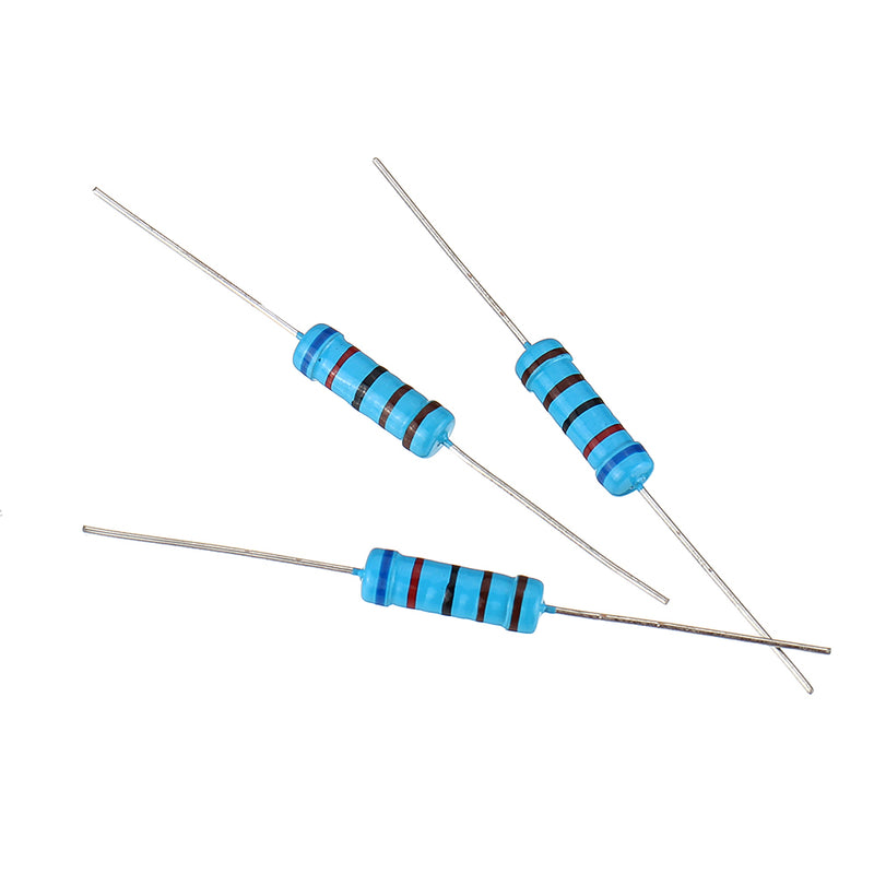 20pcs 2W 6.2KR Metal Film Resistor Resistance 1% 6.2K ohm Resistor
