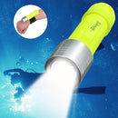 Elfeland  T6 2000LM Waterproof Diving LED Flashlight 18650/AAA