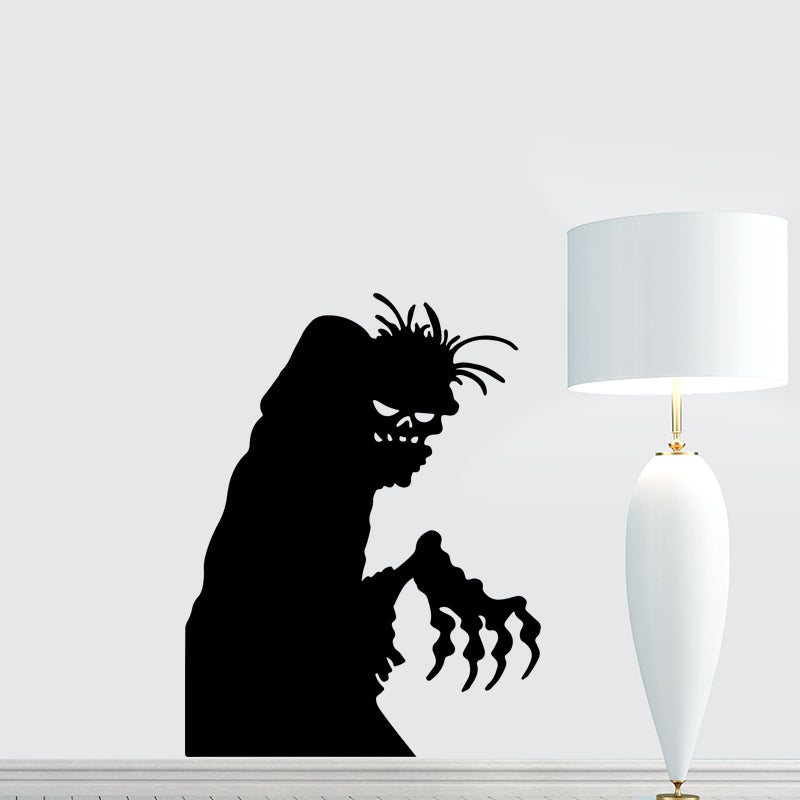 Miico FX3018 Halloween Sticker Monster Pattern Sticker Removable Wall Stickers For Halloween Room Decoration
