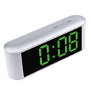 TS-S25 Digital Time Display Touch LED Mirror Clock 3 Modes Brightness Adjustable Table Alarm Clock