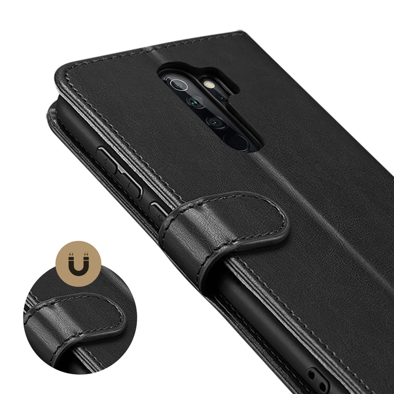 DUX DUCIS KADO Xiaomi Redmi Note 8 Pro Flip Cover Multi-card slot With Stand Shockproof Full Body Protective Case