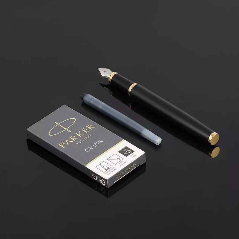 Standard Fountain Pen Ink Replacement Refills Black Ink 5 Pcs/box from XIAOMI YOUPIN