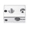 Aluminum/Brass M6 Thread V6 Heating Block For 3D Printer Part