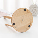 Bamboo Wood Tissue Box Roll Paper Storage Rack Paper Towel Pumping Table Top Storage Paper Roll Quality Three Bags