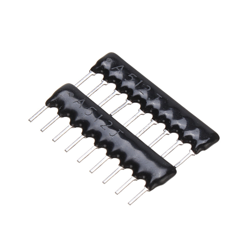 30pcs DIP Exclusion Network Resistor Array 9Pin 5K1 5.1K ohm A512J 5.1KR Resistance