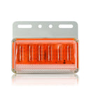 CNSUNNYLIGHT 24V 6D Trunk LED Side Marker Lights Warning Signal Fog Parking Lamp for Trailer Lorry