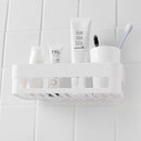 Punch-free Bathroom Toilet Kitchen Supplies Toilet Plastic Wall Rack Store Wash Cup Rack Bathroom Storage Rack
