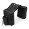 ATV UTV Snowmobiles Motorcycle 600D Waterproof Black Cargo Storage Tank Saddle Bags