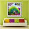 5D DIY Cross Stitch Decorations Diamond Embroidery Peacock Opens Screen Painting
