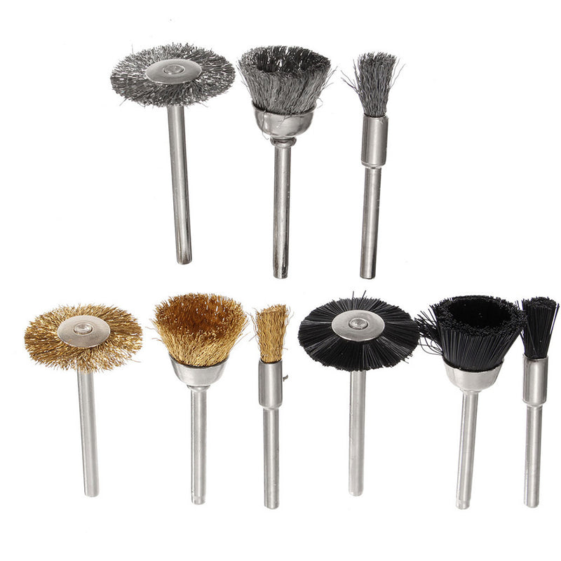 223pcs 1/8 Inch Shank Polishing Wheel Rotary Tool Accessories Bits Set for Dremel