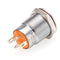 12V-24V 4Pin 12mm Metal ON/OFF LED Push Button Switch Wiring Harness Switch Self-Locking Waterproof