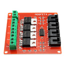 Four Channel 4 Route IRF540 MOSFET Button Switch Module For Motor Drives