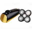 JINGDING Intelligent Speedy Electric Shaver IPX7 Waterproof 5 Heads Floating Shaving Razor