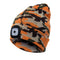 Xmund XD-HL3 4 LED 3 Modes Bright Lighted Cap Winter Warm Cycling Hunting Knitted Hat