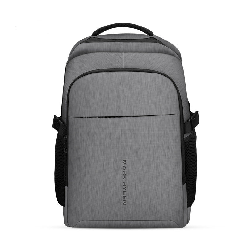 MARK RYDEN MR9191 Multifunction  USB Charging 15.6 inch Laptop Backpack Three-layer Large Capacity Student Bag - (black)