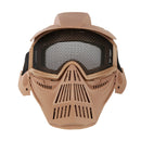 CS Paintball Direct Live Tactical Field Protective Tactical Mask of Granular Material