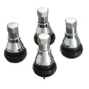 4pcs TR412 Rubber Wheel Tyre Valve Stem Dust Cap Cover Universal