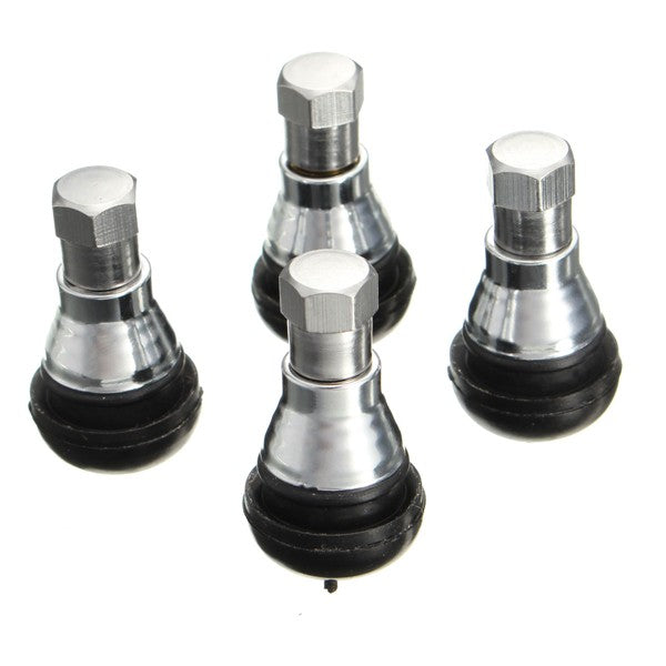 4pcs TR412 Rubber Wheel Tyre Valve Stem Dust Cap Cover Universal