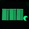 Miico Creative Dot Star Moon Pattern 4 Optional Groups Luminous PVC Removable Home Decor Sticker