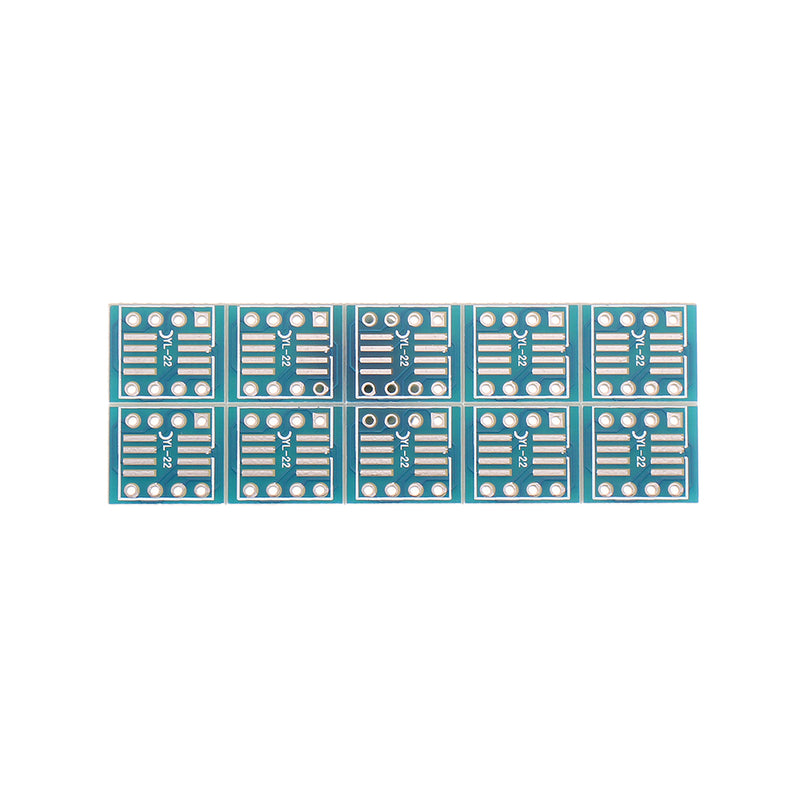 10PCS SO-8 Adapter Plate SOP to DIP SO8 / SOP8 DIP8 Adapter Plate IC Soket YL-22