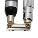 1150mm Stainless Steel VHF FM Telescopic BNC Antenna 76-108MHz for Radio Transmitter