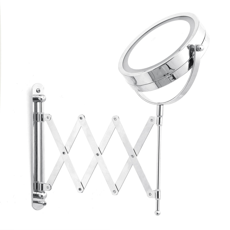 6'' 3X Magnifying Cosmetic Mirror Foldable LED Light Makeup Mirrors