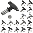 Black Airless Sprayer Gun Tips 2-7 Series 11-35 For Wagner Titan Paint Spray Tip
