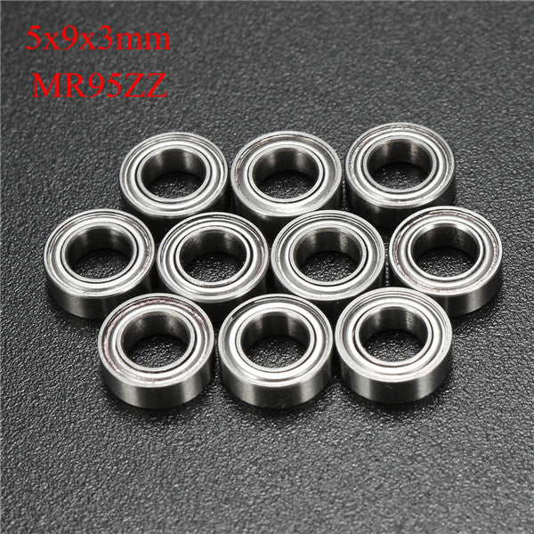 10pcs MR95ZZ 5x9x3mm Miniature Ball Bearings Deep Groove Ball Bearing