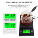 Multifunctional Hand Coffee Scale with Timer Temperature Probe Digital Kitchen Scale LCD Electronic Scale