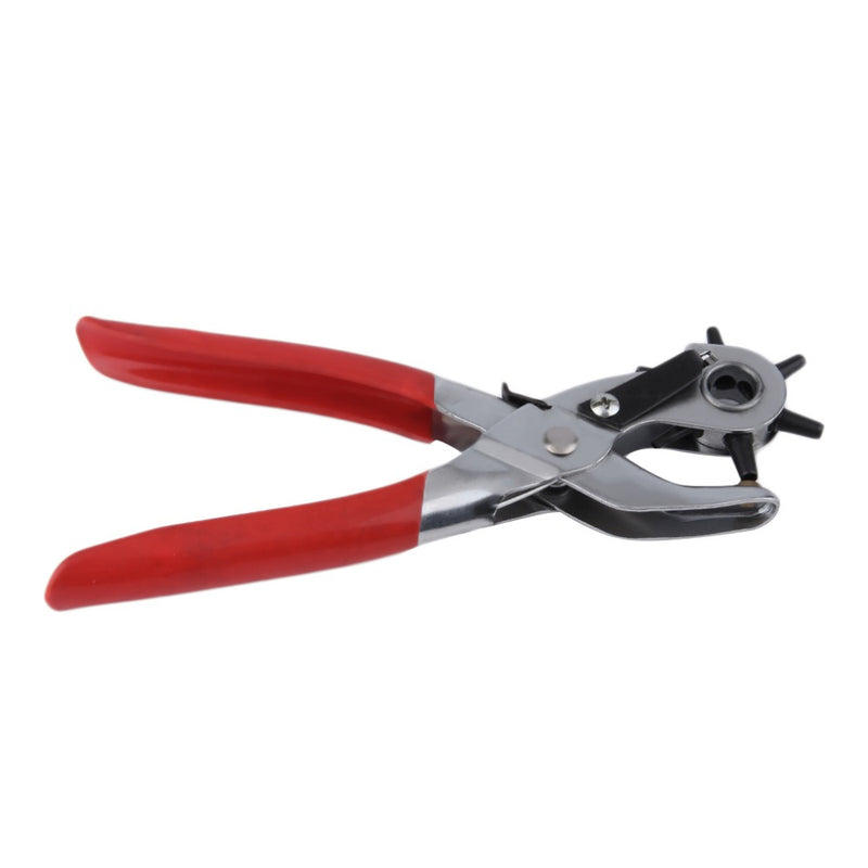 Honana WX-B2 Multi-function Portable Puncher Carbon Steel & PVC Red Belt Hole Puncher