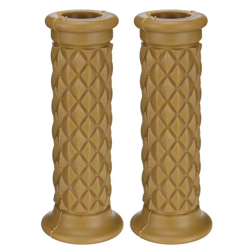 7/8inch Universal Motorcycle Cafe Racer Classic Rubber Handlebar Hand Grips Bar