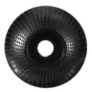 Drillpro 85mm Tungsten Carbide Wood Shaping Disc Carving Disc 16mm Bore Sanding Grinder Wheel for 100 115 Angle Grinder