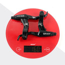 Qikour Cycling MTB/Road Bike Brake Levers 2.5 Fingers Length Bike Bicycle Disc Brake Lever