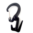 Xmund XD-TK3 Outdoor Hiking Climbing Durable 9-Shaped 25KG Bearing Carabiner with 2M Rope-Black/Red/Gold