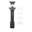 3 in 1 Silicone Caulking Tools Sealant Removal Tool with 4 Pieces Tool Kit