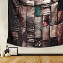 Hanging Tapestry Retro Art 3D Brick Stone Printed Bedroom Home Dorm Wall Decorations