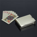 Gold Plated Poker Playing Cards With Wooden Box For Party Casino Christmas