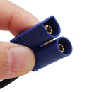 Amass 30cm 4.0mm Banana Plug to XT60 EC5 T Plug Battery Connectors Charger Cable for RC Lipo Battery