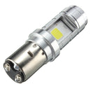 BA20D 6000K 10W LED 1000LM COB Headlight Bulb For Motor Bike Scooter