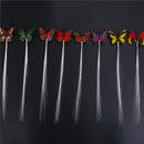 Novelty LED Shining Hair Braids Barrette Flash LED Fiber Hairpin Clip Light Up Headband Decorations