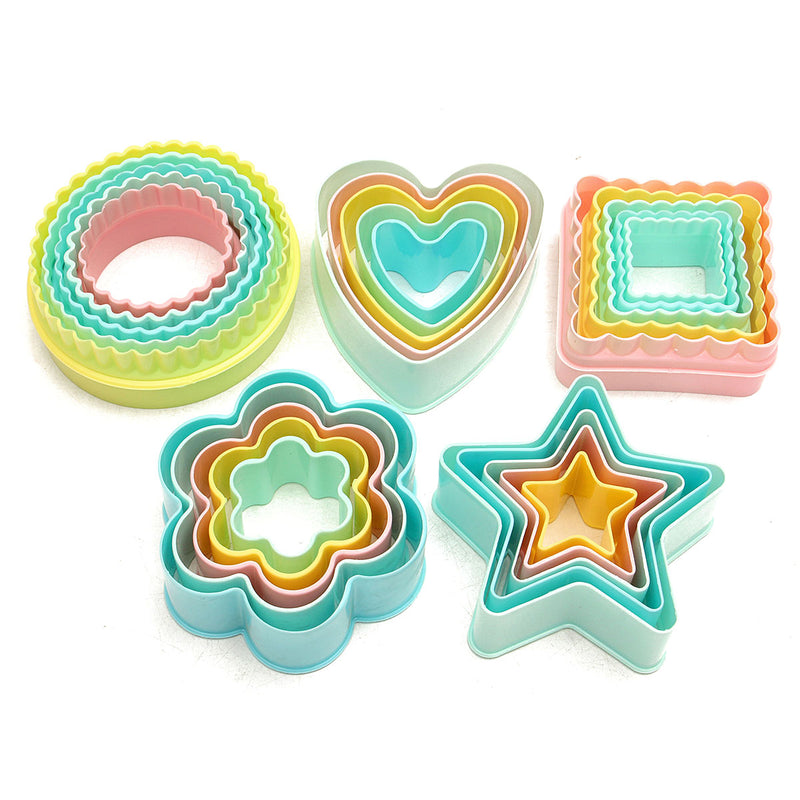Plastic DIY Cookie Cutter Baking Biscuit Fondant Cake Sugarcraft Decorating Mold