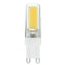 G9 LED 3W Pure White Warm White COB LED PC Material Light Lamp Bulb AC220V