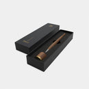 XIAOMI Wood Metal Forever Pen Luxury Creative Writing Drawing Sketching Pen with Base Business Gift
