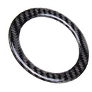 Carbon Fiber Car Inner Steering Wheel Cover Trim Sticker for Jeep Grand Cherokee 2014-2018