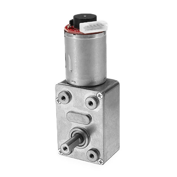 CHIHAI GM4632-370 DC 12V 30RPM High torque Turbo Encoder Motor Worm Geared Motor Reducer Motor