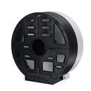 Black/White WALL MOUNTED Plastic Toilet Paper Shelf Holder Large Roll Lockable