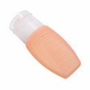 3pcs Silicone Refilliable Bottles Travel Set & Makeup Brushes Cleaner Lotion Cream Shampoo Container