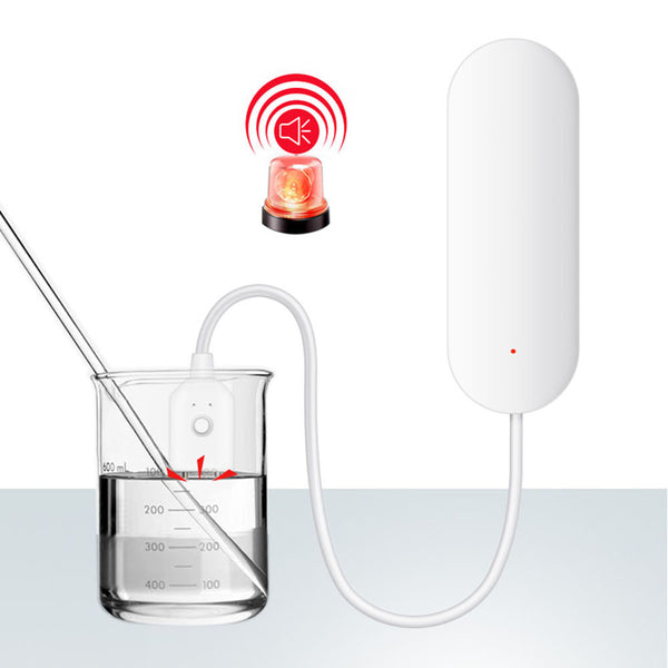 DYCSM WIFI Water Level Sensor Wifi Water Leakage Sensor App Notification Home Security Water Detector Tuya Support Alexa Google Home